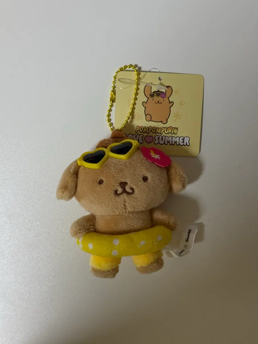 올리브영 태닝 폼폼푸린 인형 키링
