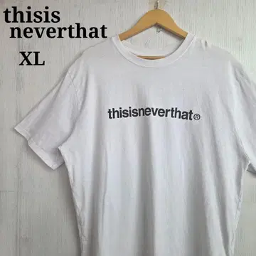 thisisneverthat 티셔츠 XL 화이트 인기 한국 브랜드