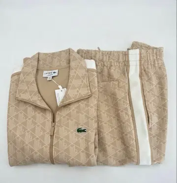 LACOSTE 라코스테 모노그램 트랙 자켓 저리 상하의 세트
