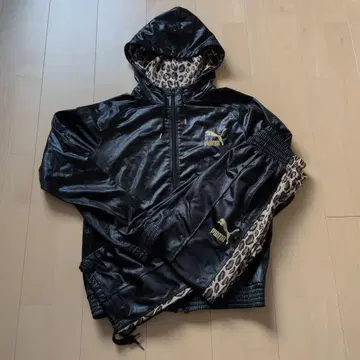 PUMA 셋업 저지 레오파드 무늬 BEAMS 콜라보