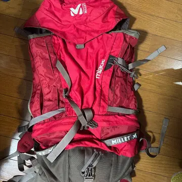 MILLET miage 백팩 레드