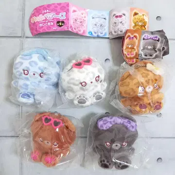 우루룬 갸루베어 봉제 인형 세미 컴플리트 B C D E F