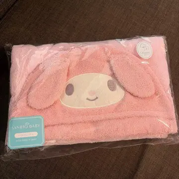[ 미개봉 새상품 ] SANRIO BABY 마이멜로디 목욕 판초