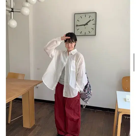 나일론 파라슈트 카고팬츠