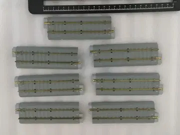 철도 모형 스트레이트 레일 7개 세트
