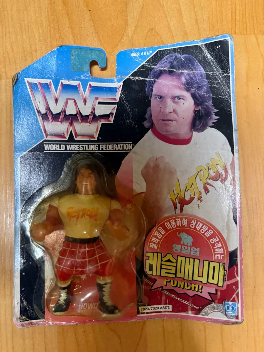 WWF 로디 파이퍼 레슬링 피규어
