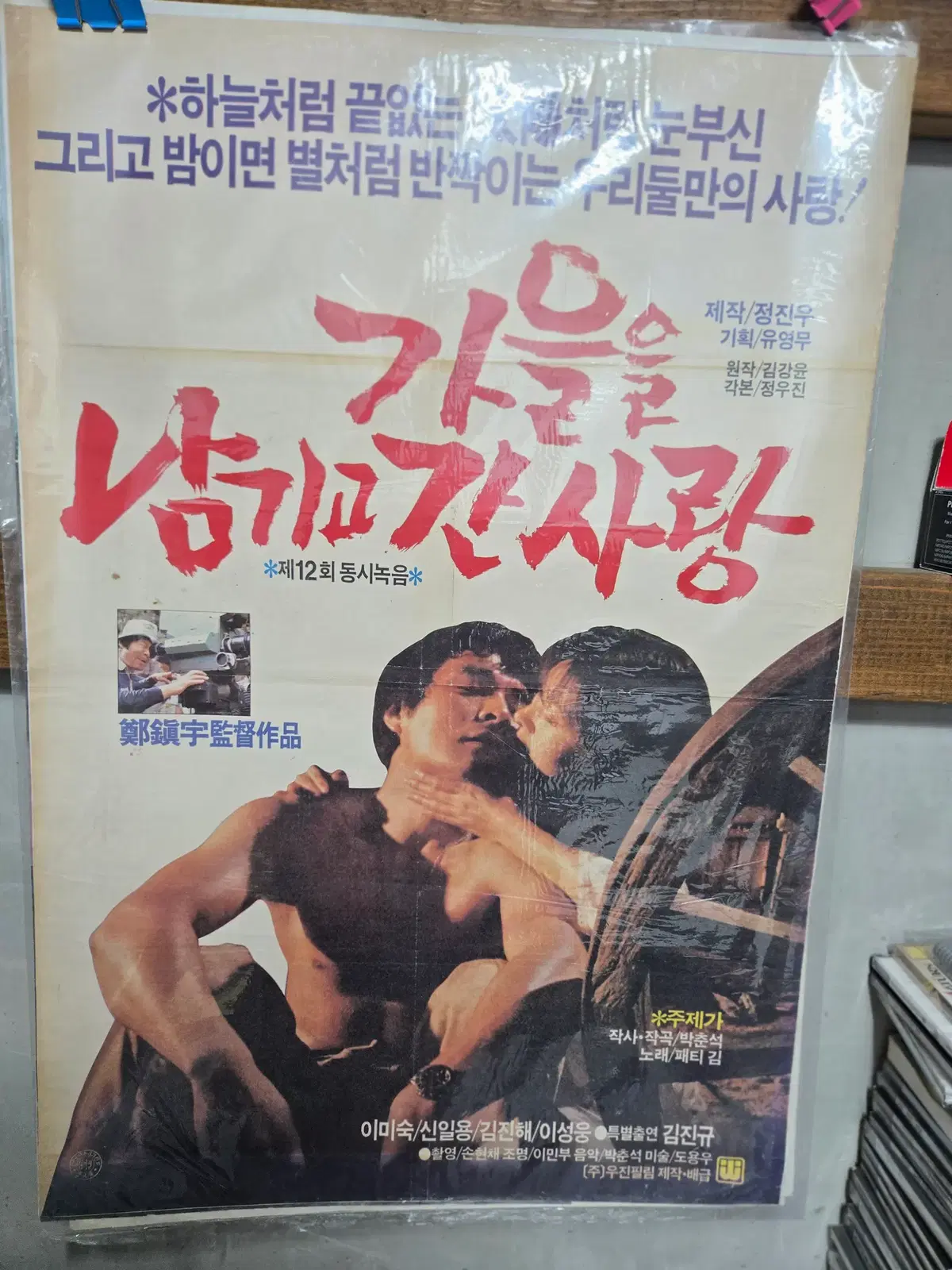 가을을 남기고 간 사랑/이미숙 / 영화포스터/고전 영화자료