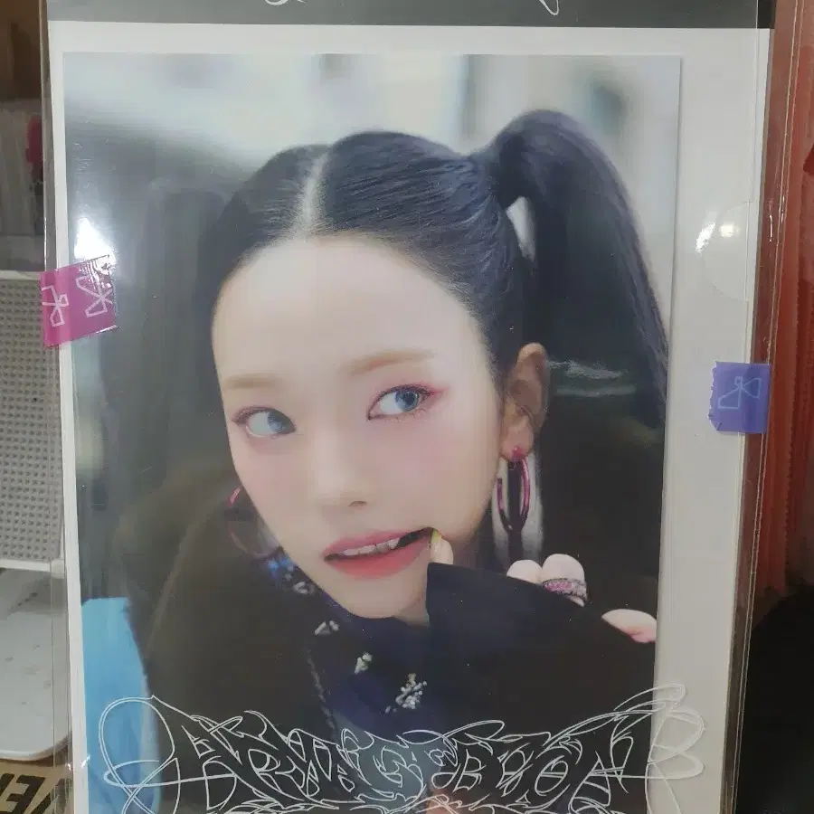 에스파 홀로그램 포카 카리나