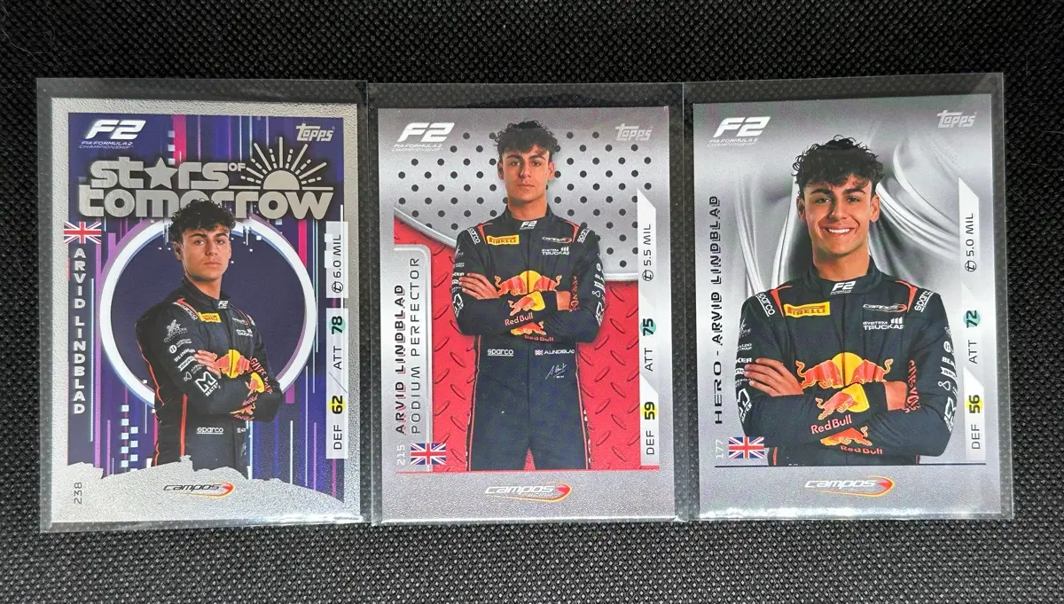 2025 F1 탑스 터보어택 린드 블라드 카드