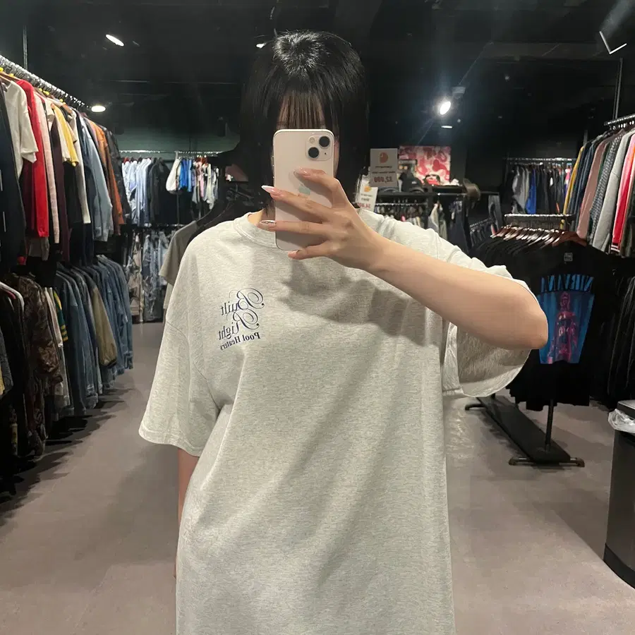 (841) VTG 빈티지 레터링 넘버 백 프린팅 반팔 티셔츠