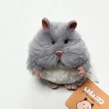 [택 포함 새상품] 하무니기리 햄스터 봉제 인형 마스코트 고마키치