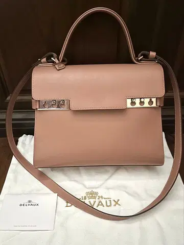 델보 탕페트 MM 비전 핑크 베이지 계열
