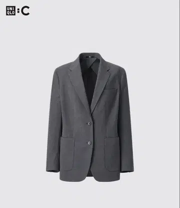 [새상품급] UNIQLO :C 테일러드 자켓 그레이 여성용
