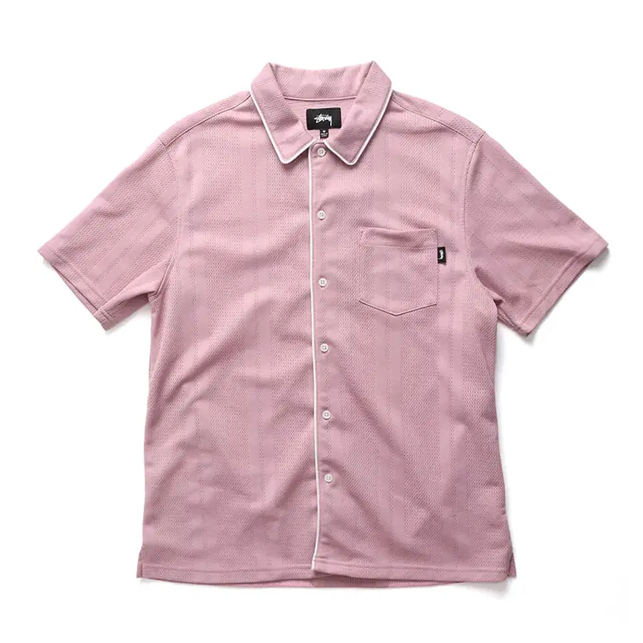 STUSSY Mesh Piping Shirt