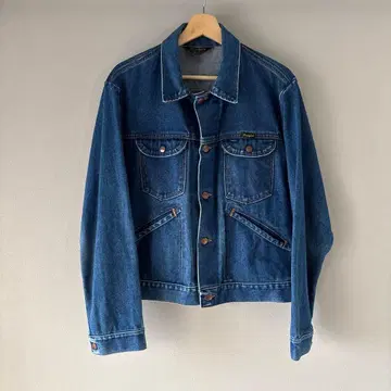 Wrangler 데님 자켓 80s