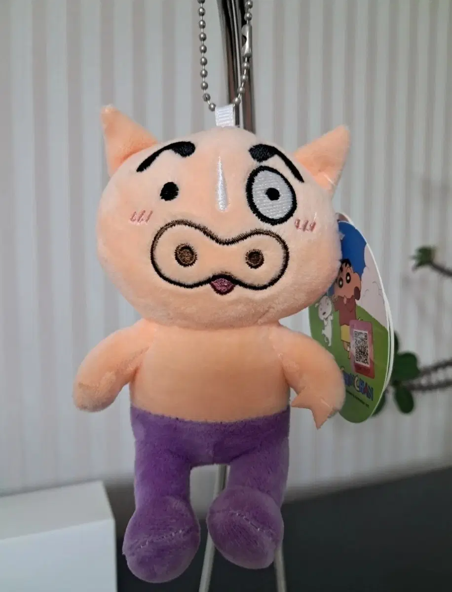 짱구는 못말려 짱구 부리부리 대마왕 인형 키링 새상품