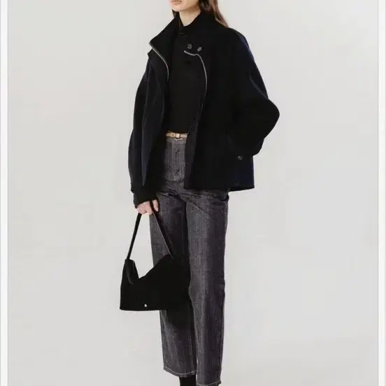 유메르 마레 숏 코트 네이비