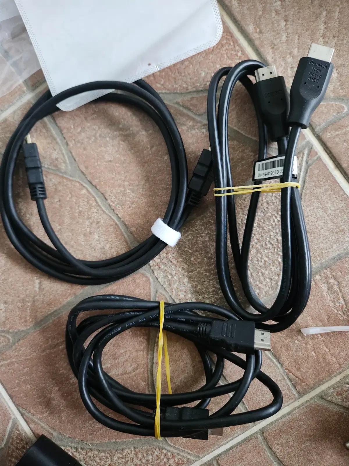 모니터 HDMI 선 3개 일괄