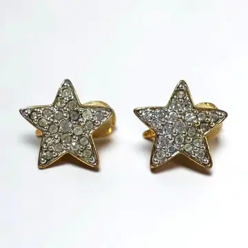 SWAROVSKI 스와로브스키 스타 파베 크리스탈 귀찌 별