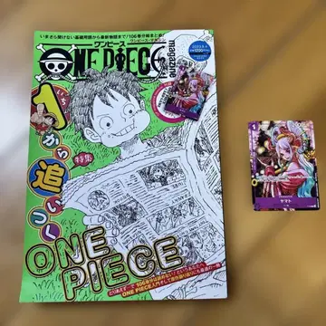 ONE PIECE magazine Vol.17 원피스 카드