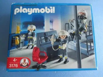 단종 플레이모빌 3176 소방 센터 관리실 골동품 PLAYMOBIL