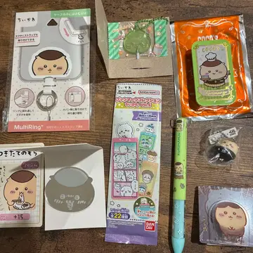치이카와 (먼작귀) 밤만쥬 굿즈 묶음 판매 카드 거울