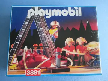단종 플레이모빌 3881 구조대 세트 골동품 PLAYMOBIL