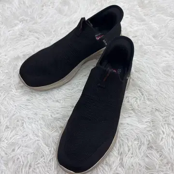 스케쳐스 슬립인 슬립온 블랙 26cm