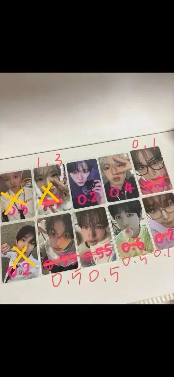 <오늘만이가격>엔위시 오드투러브 가오슝 티티 풍선껌 리쿠 유우시 재희 료 사쿠야 포카