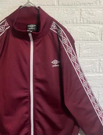 Umbro 엄브로 트랙 자켓 다이아 로고 저지 크림슨 M