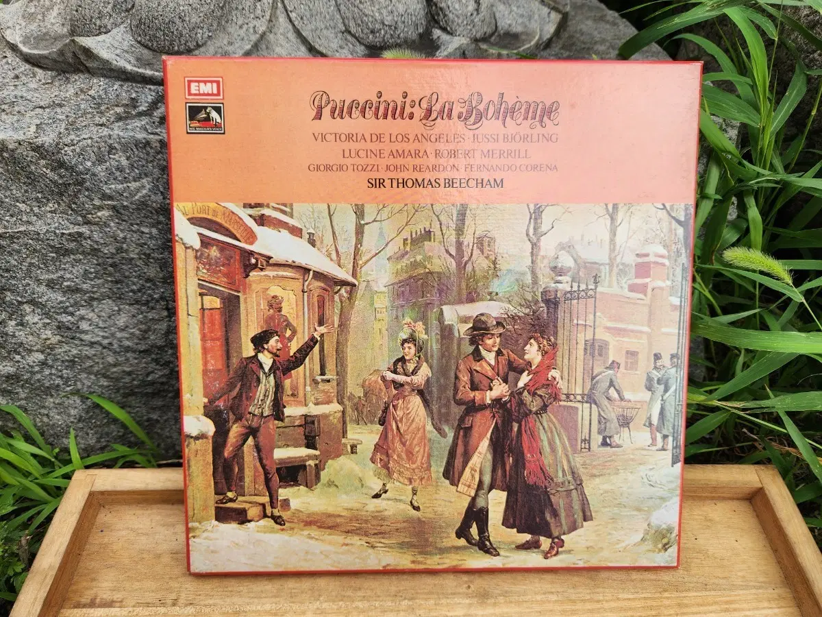 수입LP/Sir Thomas Beecham지휘. Puccini의 La B