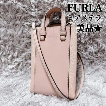 새상품급 FURLA 미아 스텔라 숄더백 크로스바디 훌라 핑크