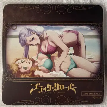 블랙클로버 브라클로 노엘 미모사 코스터 WEB 복권 레어