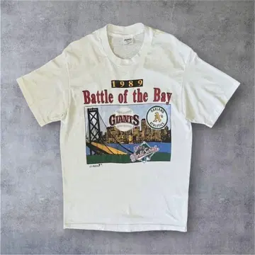 80S BATTLE OF THE BAY 싱글 스티치 T셔츠 USA제