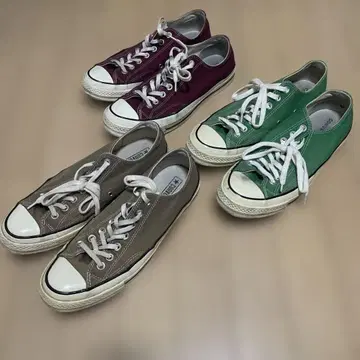 converse ct70 3족 묶음 판매 27cm