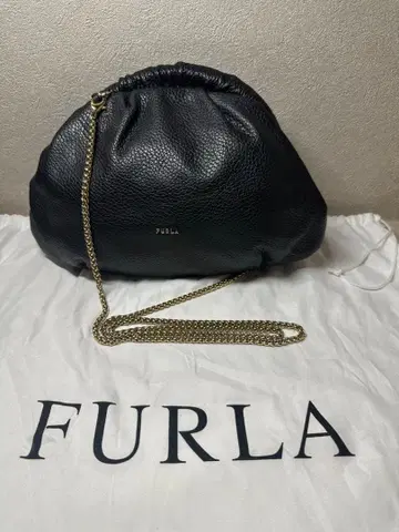 [새상품급] FURLA EVENING S 클러치백 2way 사양 블랙