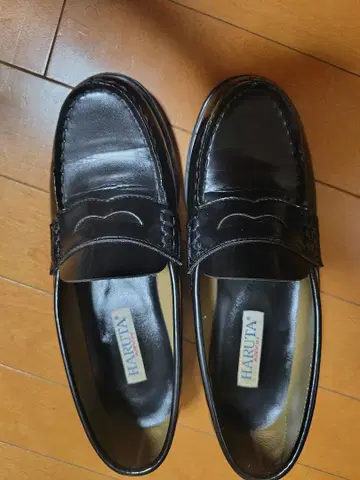 HARUTA 로퍼 24cm 블랙
