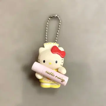 키티 메시지 마스코트 키링 볼체인