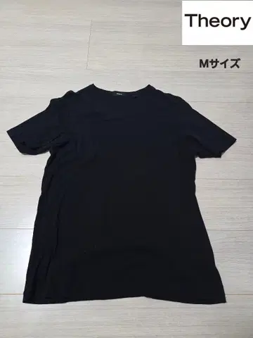 Theory 띠어리 크루넥 티셔츠 블랙 M 사이즈