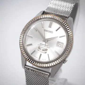 468 가동 SEIKO 시계 남성용 자동 와인딩 세이코매틱 데이데이트