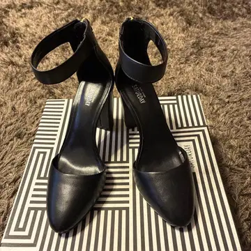 새상품급 KATE SPADE 앵클 스트랩 펌프스 블랙