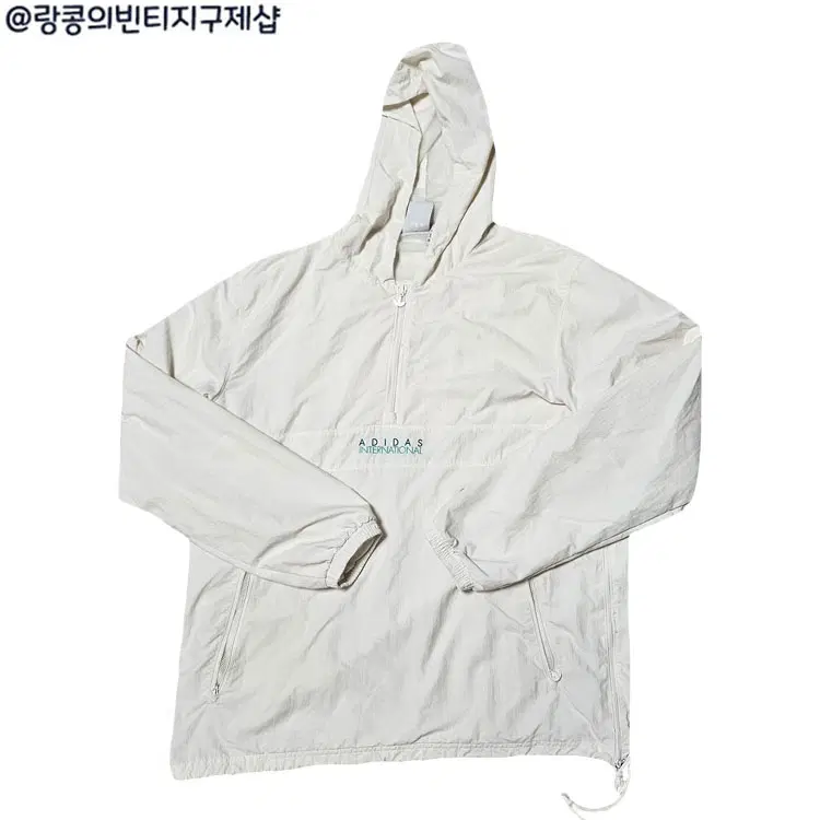 아디다스 올드스쿨 스포츠 클럽 웜업 아노락 자켓