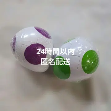 요시 메지루시 액세서리 그린 보라색 2개 세트