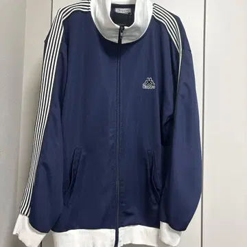 미개봉 Kappa 트랙 자켓 네이비 화이트 L 사이즈