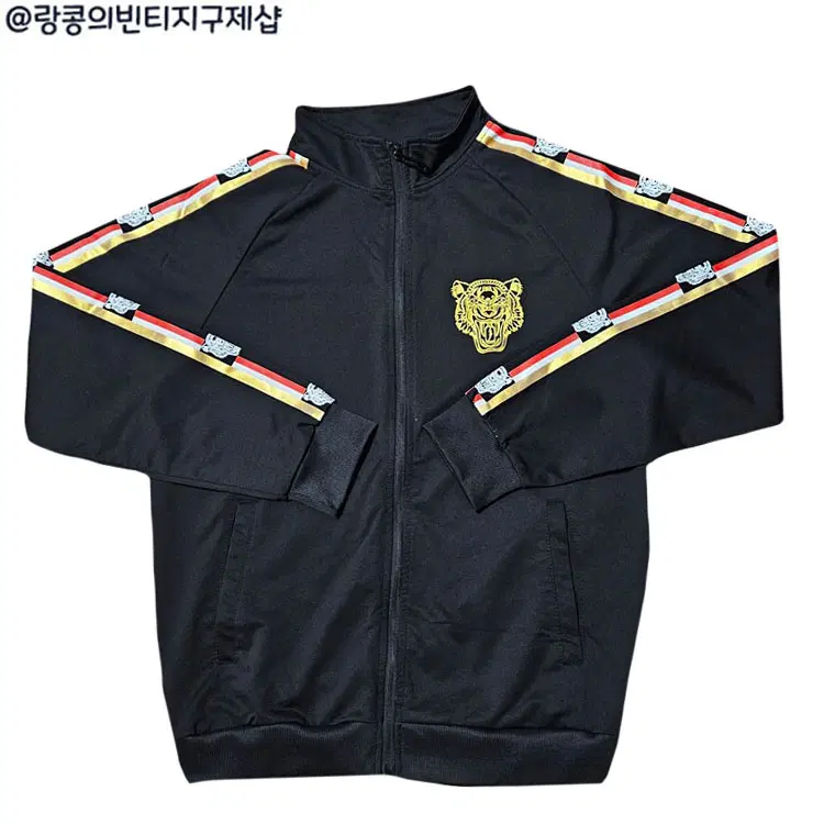 호랑이 스카쟌 사이드라인 스트릿 져지 자켓
