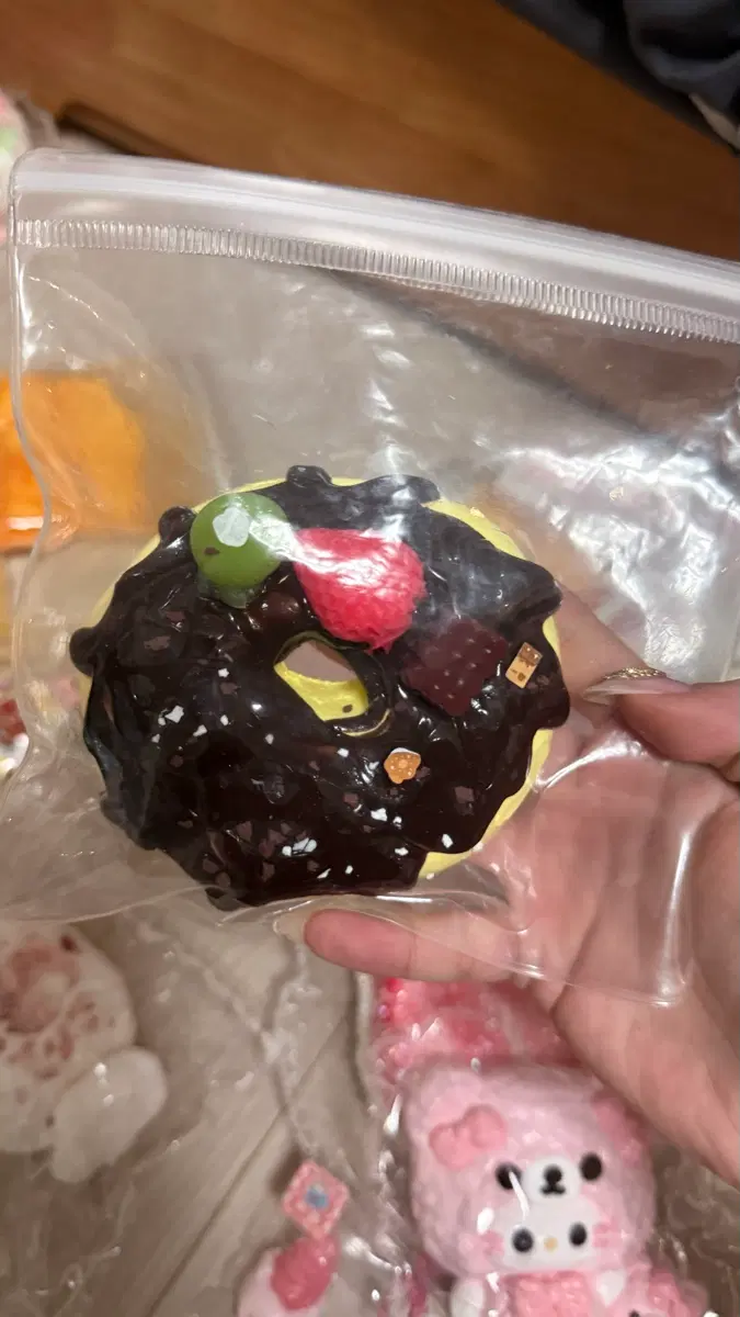초코 도넛 말랑이