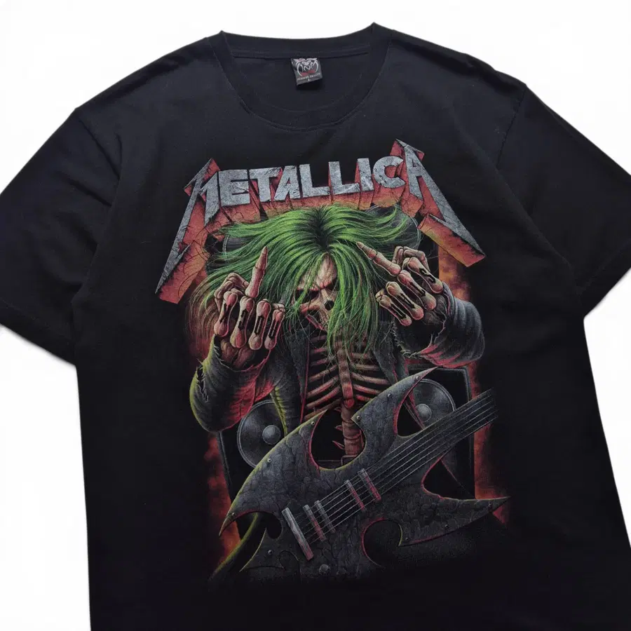 [L] ROCKVOLUTION 메탈리카 그래픽 티셔츠