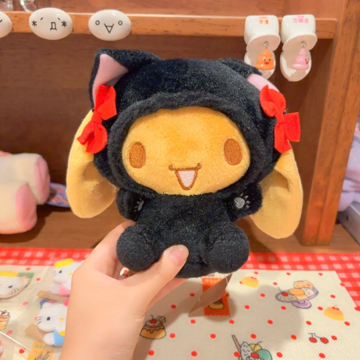 고전 산리오 시나모롤프렌즈 모카 고양이 인형