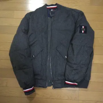 TOMMY HILFIGER TH TECH 울 봄버 자켓