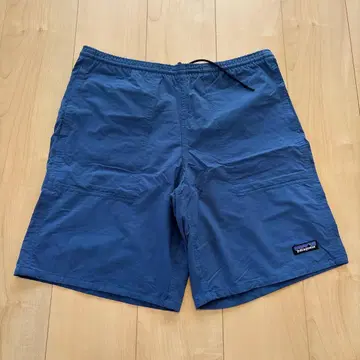 Patagonia 남성용 바키즈 스트레치 하프 팬츠 블루